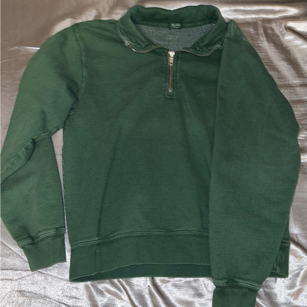 John Galt Dark Green Quarter Zip